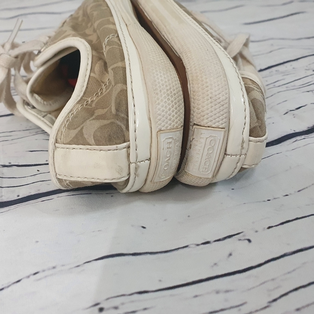 Coach Signature Women Sneaker Size 6.5 - Picture 5 of 10